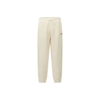 Reebok Knitted Sports Pants Unisex Beige