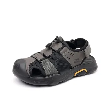 Mulinsen Slip Resistant, Anti Collision, Lightweight River Trekking Shoes Men's
