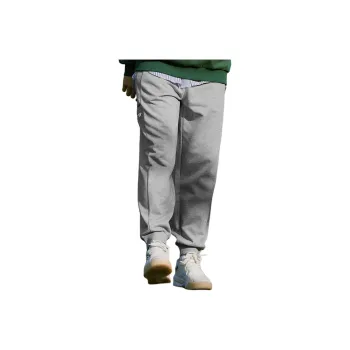 QIAODAN Knitted Sweatpants Men's Gray Heather Gray