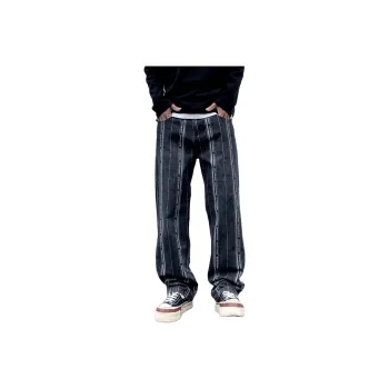SONGS ALONG Jeans Unisex Black