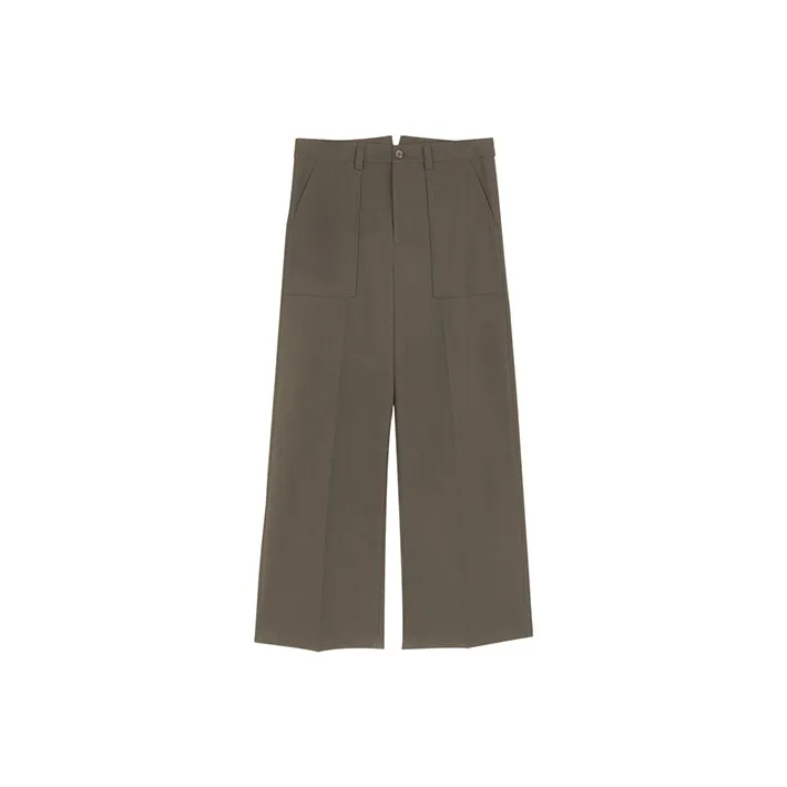 SIMPLE PROJECT Straight Casual Pants Unisex-0