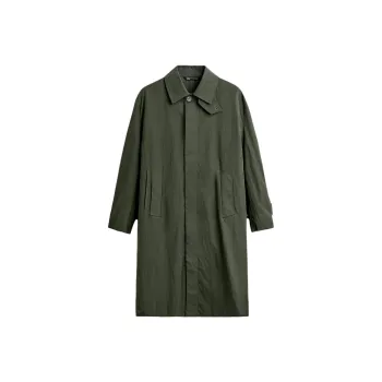ZARA Trench Coats Men Khaki