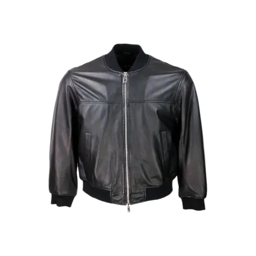 ARMANI EXCHANGE Zip Up skull Cape