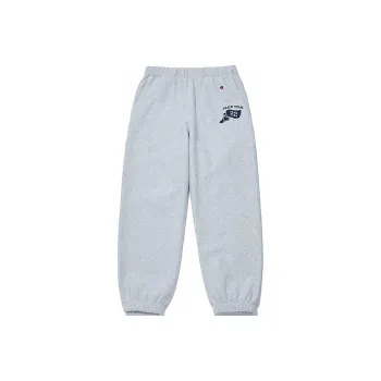 Champion x Thisisneverthat Reverse Weave Knitted Sports Pants Unisex Gray