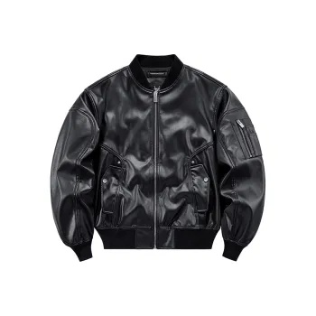VIP Leather Jackets Unisex Black