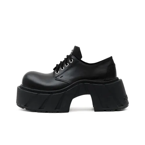 SMFK MIRAGE Phantom SMFK Chunky Heel High Heels Women's Wilderness Black