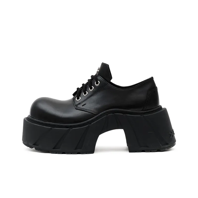 SMFK MIRAGE Phantom SMFK Chunky Heel High Heels Women's Wilderness Black-1