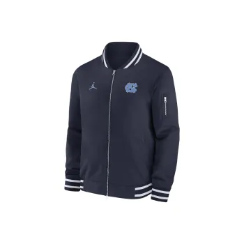 JORDAN North Carolina Tar Heels Sideline Men's Nike College Full-Zip Bomber Jacket