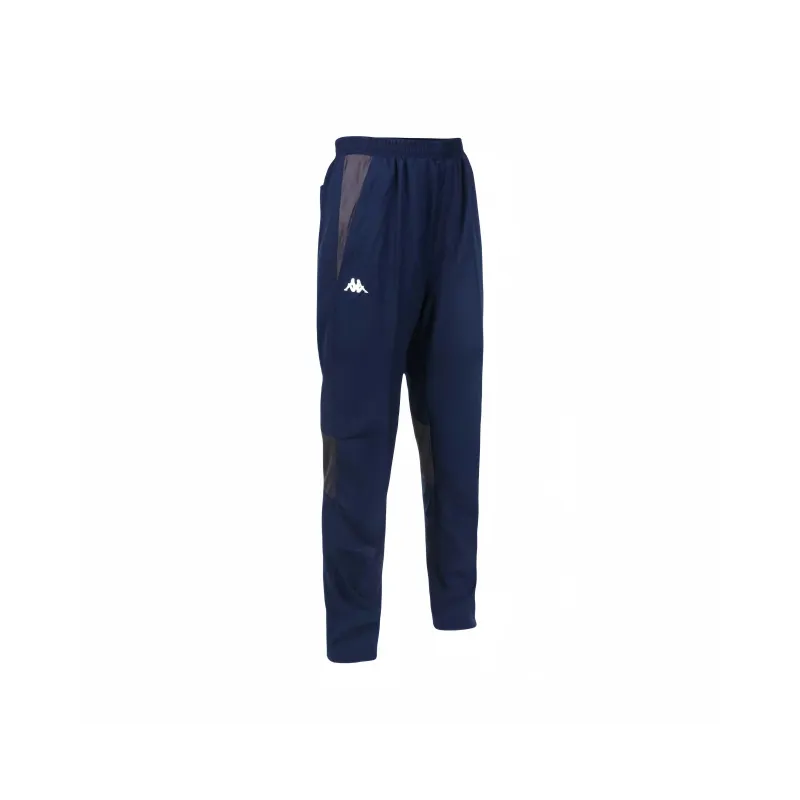Kappa Knitted Sports Pants Men Dark Gray/White-0