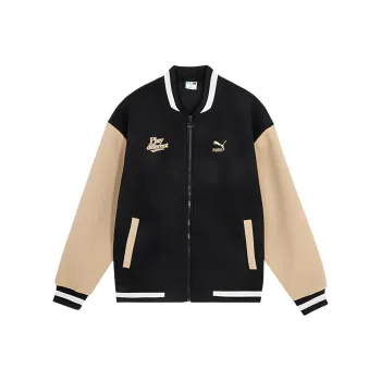 PUMA Baseball Jacket Unisex Black