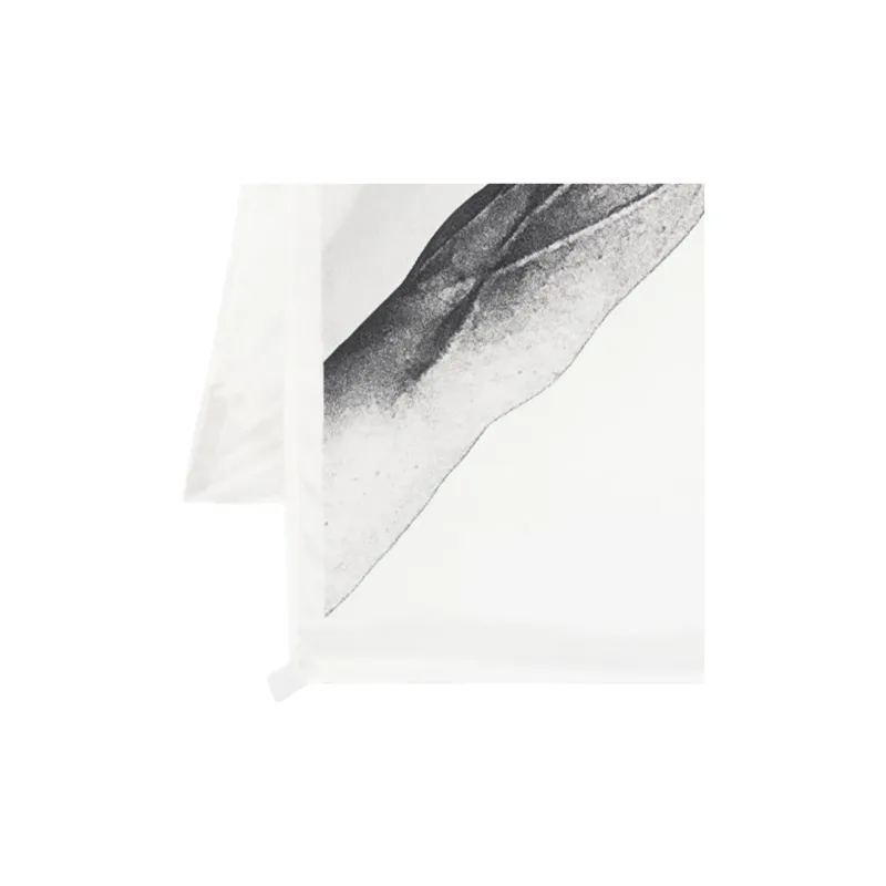 RICK OWENS/RO Silk Scarves Men's White-2