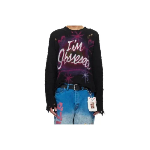 Doublet Sweaters Men Black