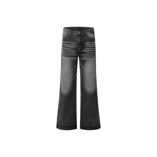COOLALPACA Loose Fit Bootcut Jeans Unisex