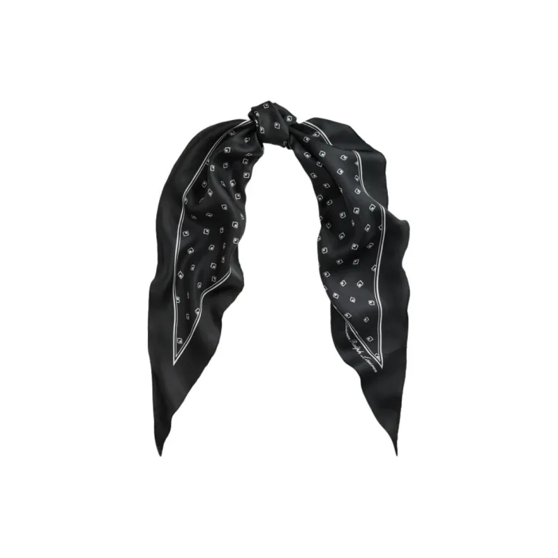 Polo Ralph Lauren Mulberry Silk Scarves Women's Black-1