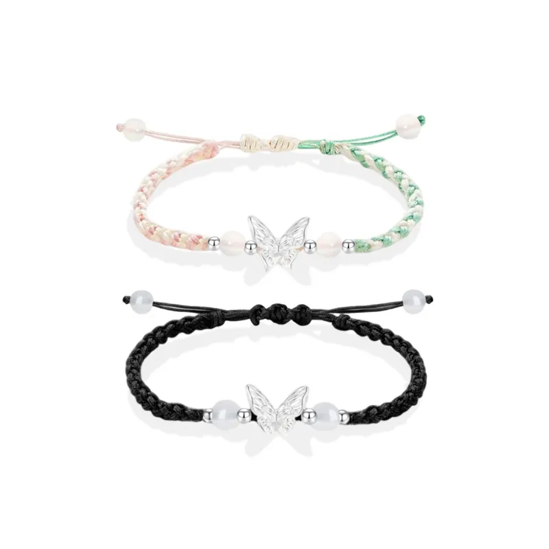 Shiban Alloy Rope Bracelets Unisex-7