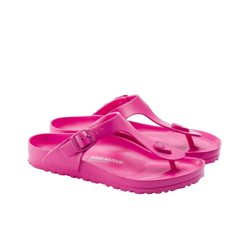 Birkenstock Gizeh Abrasion Resistant Flip Flops Women's Pink Regular Loose Fit-2