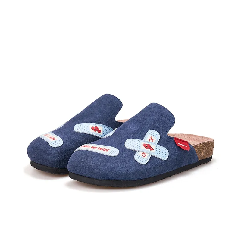 Joy&Mario Slip Resistant Closed Toe Slide Slippers Women's-20
