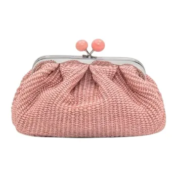 WEEKEND MaxMara Cotton Shoulder Bag Women's Pink
