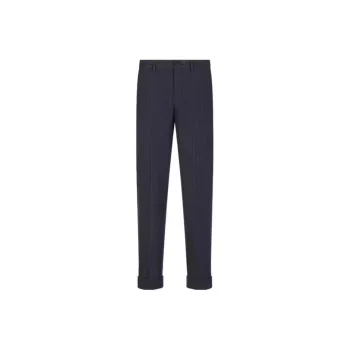 DIOR Casual Pants Men's Marine Blue