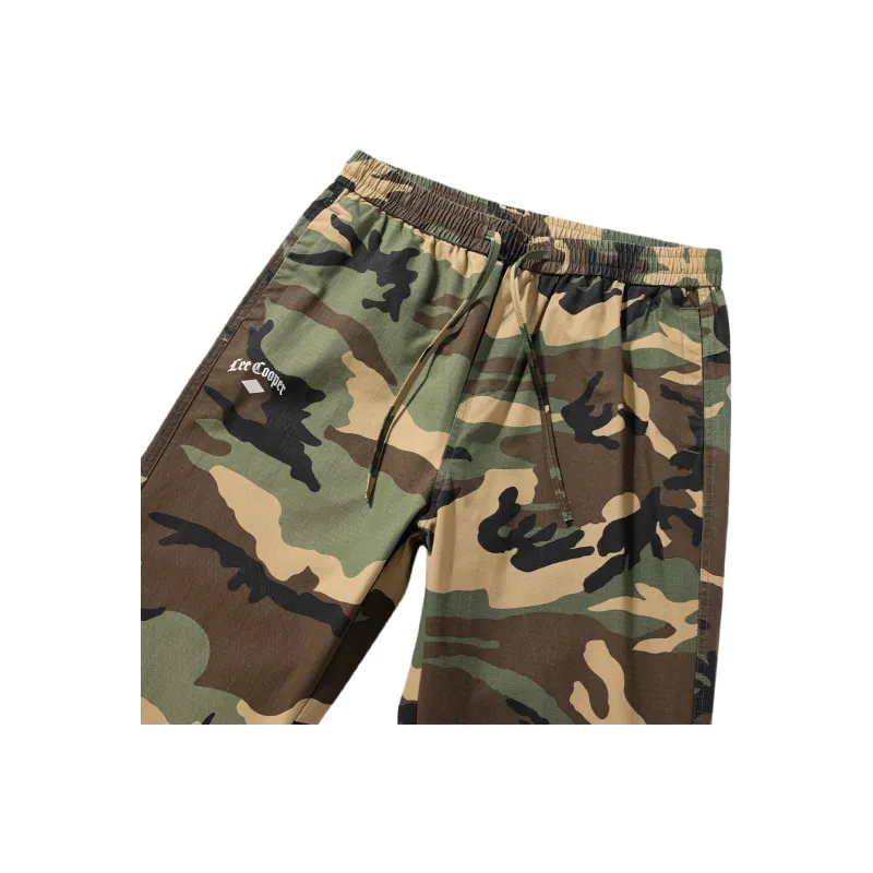 Lee Cooper Cargo Pants Men's Green Camouflage-2