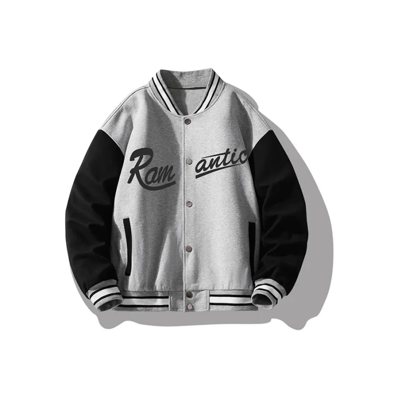 Small Columns Under The Sea Baseball Jacket Unisex-8