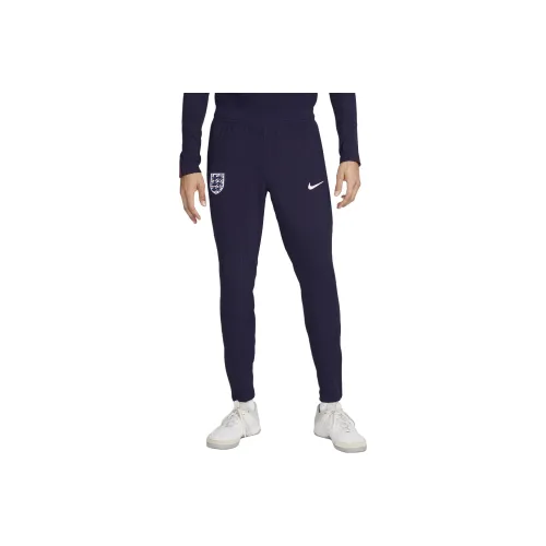 Nike England Strike Elite Dri-FIT ADV Knitted Sports Pants Men's Purple Ink/White