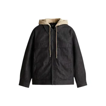 H&M New Year Puffer Jackets Men Blue Gray