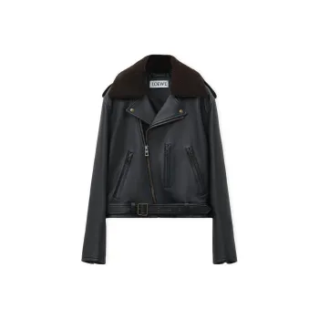 LOEWE Zip Up Cropped Jacket