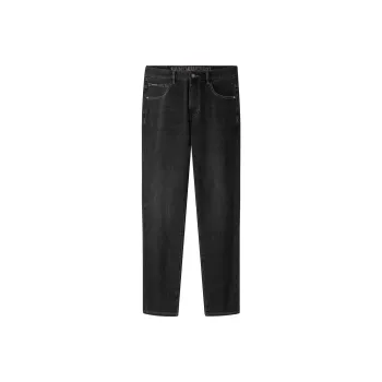 HLA Jeans Men Black Denim Gradient Dark 9F