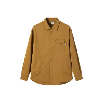 OUTDOOR PRODUCTS Sun Protection Clothing Men's Brown Yellow