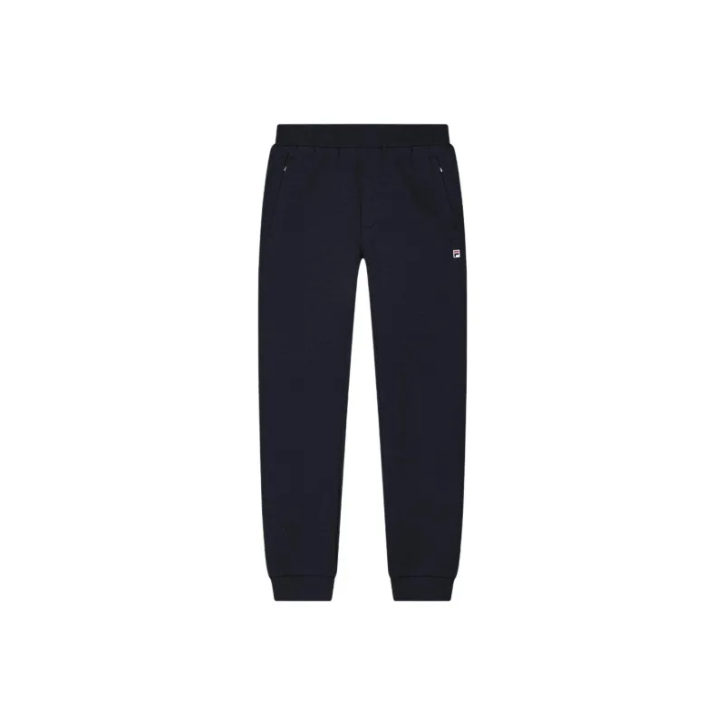 FILA Knitted Sports Pants Men's Navy Blue-0