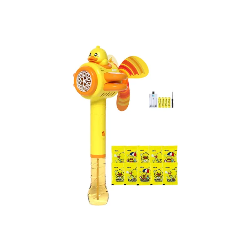 BIG TAYLOR Yellow Duck Plane, Fully Automatic Handheld, Exclusive Concentrate Bubble Machines-4