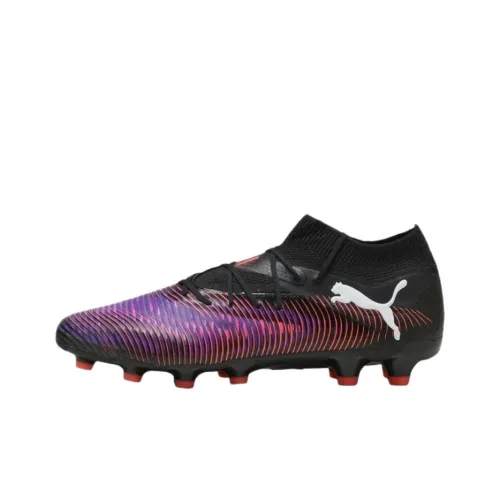 PUMA FUTURE 8 Soccer Shoes Unisex Red Purple Color