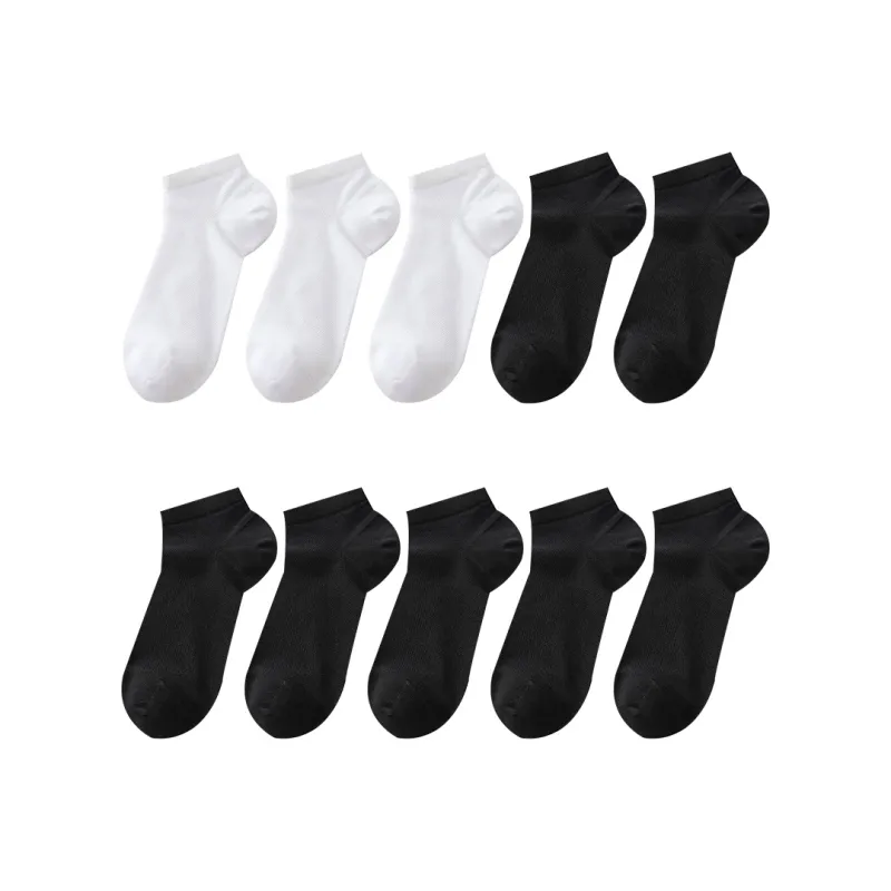 Cotton Gene Mid Calf Socks Men's Combo Set-10