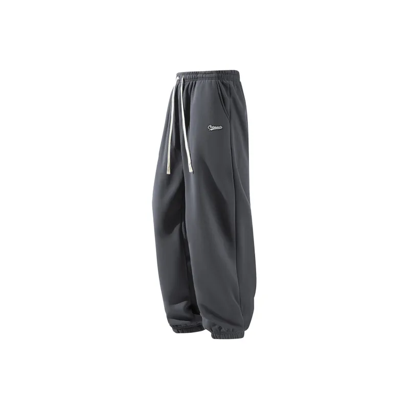 Small Columns Under The Sea Knitted Sports Pants Unisex-12