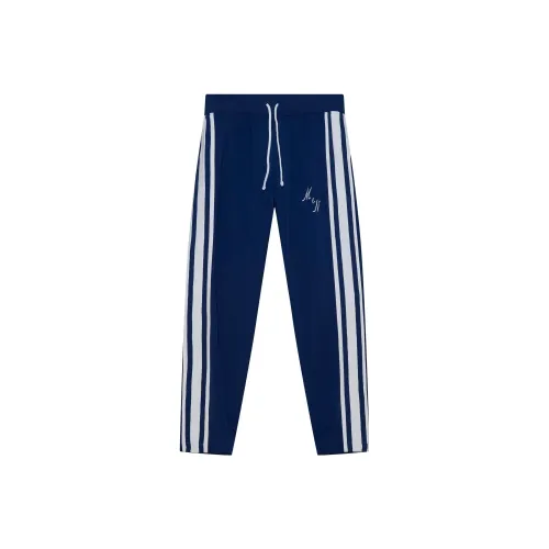 Mitchell Ness Casual Pants Men Blue