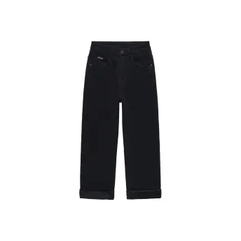 SANTASTIC Jeans Men Black Fleece Lined