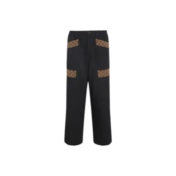 GUCCI Gg Supreme Canvas Trousers