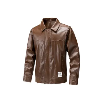 LISENPOK Leather Jackets Unisex
