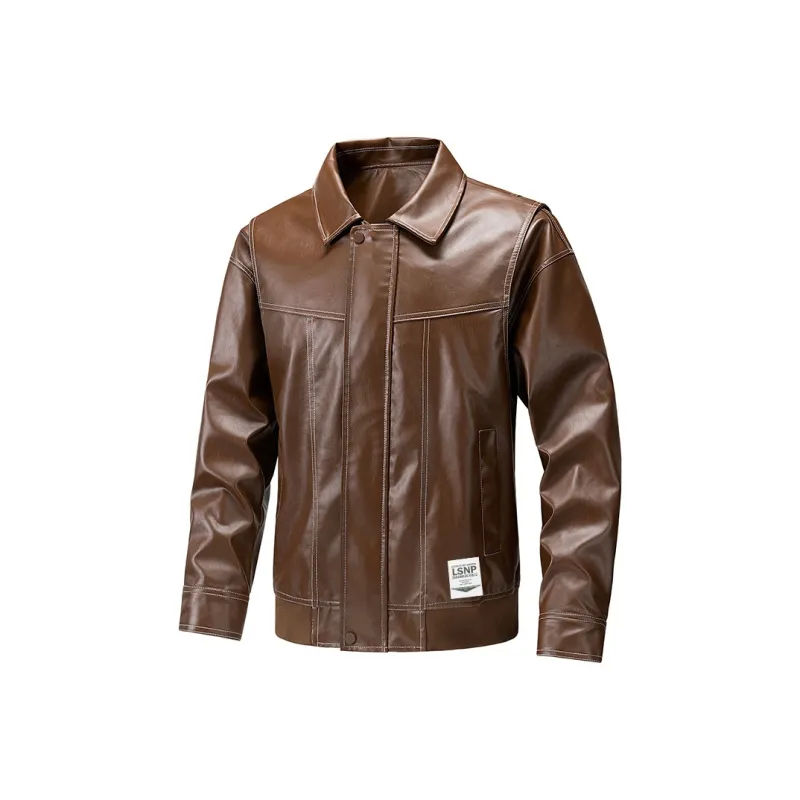 LISENPOK Leather Jackets Unisex-0