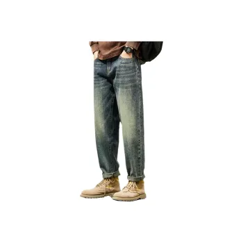 FASTFISH Jeans Men Blue