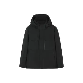 ANDREW MACKENZIE Down Jacket Men's Black