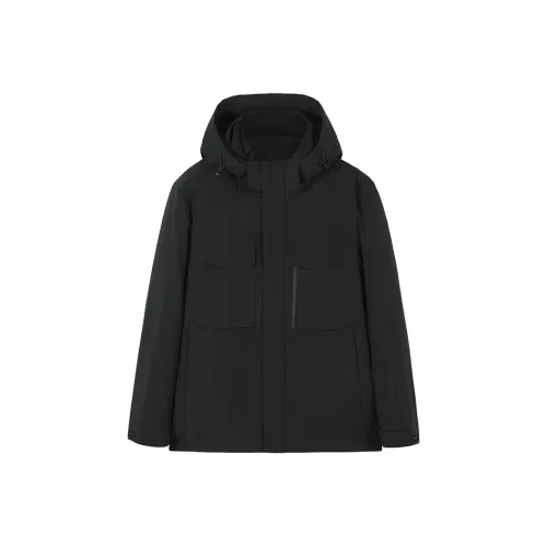 ANDREW MACKENZIE Down Jacket Men's Black