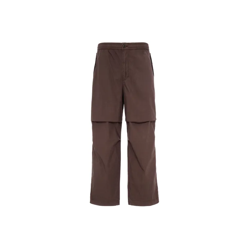 UNIQLO Casual Pants Men's Dark Brown-0