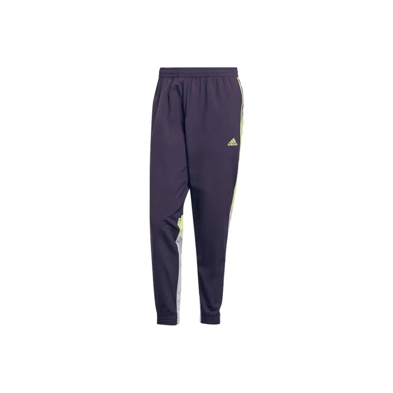 Adidas Fc Bayern Woven Tracksuit Bottoms Woven Sweatpants Men's Dark Purple-0