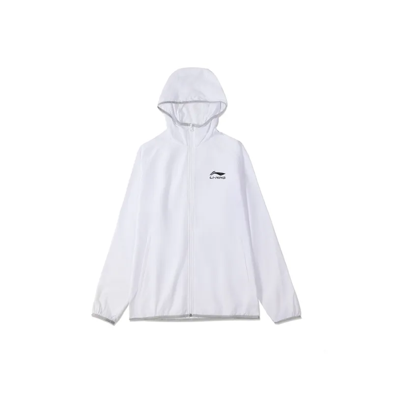 LiNing Sports Life Collection Sun Protection Clothing Unisex Standard White-0