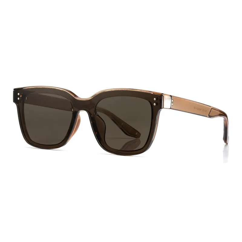 VIRDEN AERMAN TR/Memory Plastic Square Sunglasses Unisex-18