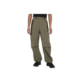 Nike Woven Open Hem Trousers Knitted Sweatpants Men's Olive