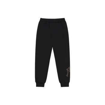 MLB MONOGRAM Collection New York Yankees 24FW Knitted Sports Pants Unisex Black