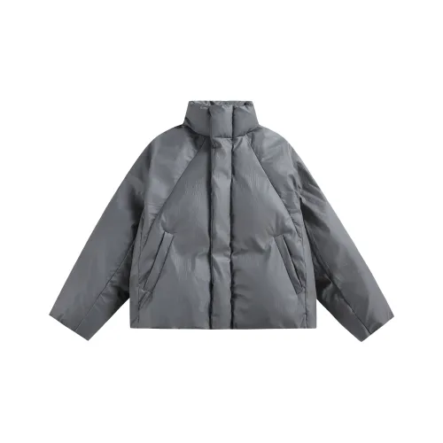 GEOFFREY B. SMALL Puffer Jacket Unisex Gray